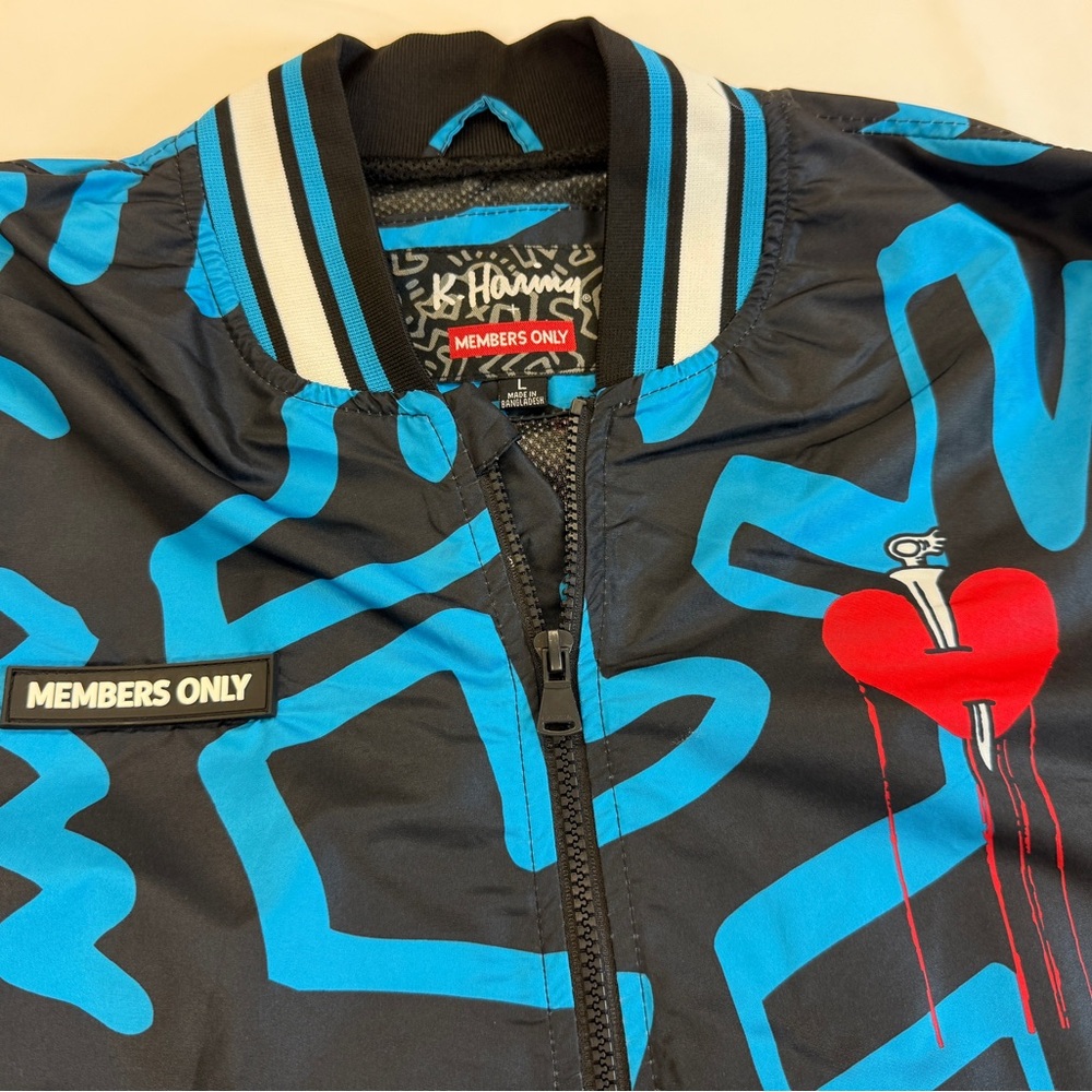 Keith Haring Members Only Jacket